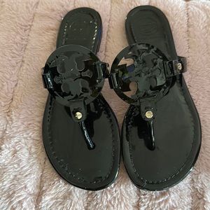 MILLER PATENT SANDAL